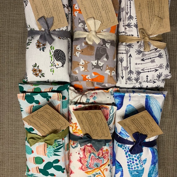 Organic lavender Neck Wrap and Eye Pillow - Picture 1 of 5